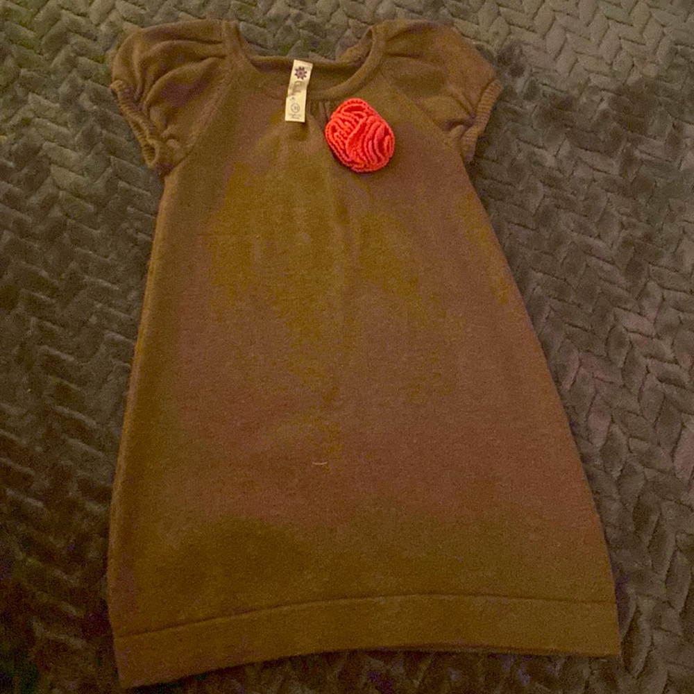 Brown Sweater Dress